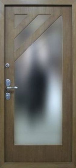 Входная металлическая дверь с зеркалом СП041